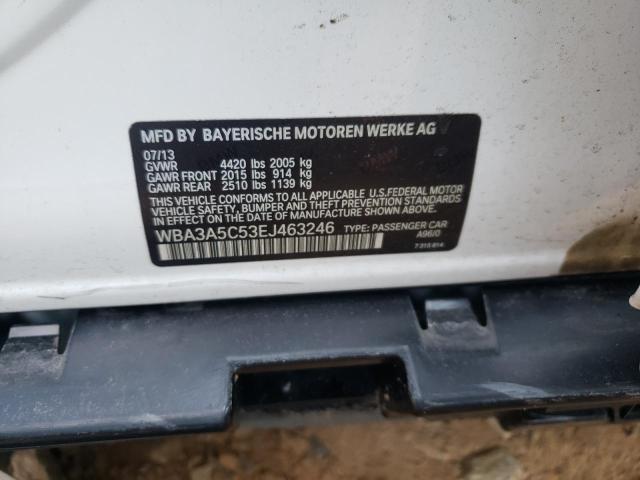 Photo 10 from auction – 2014 BMW 328 I with VIN WBA3A5C53EJ463246