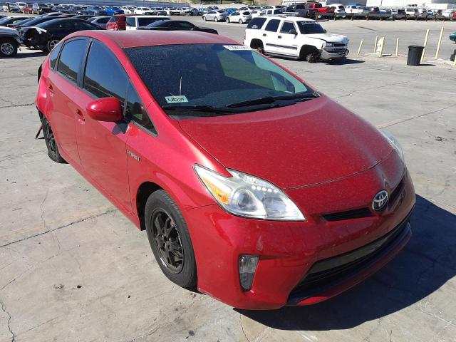 TOYOTA PRIUS 2013 with VIN JTDKN3DU5D1698694 - Photo from auction