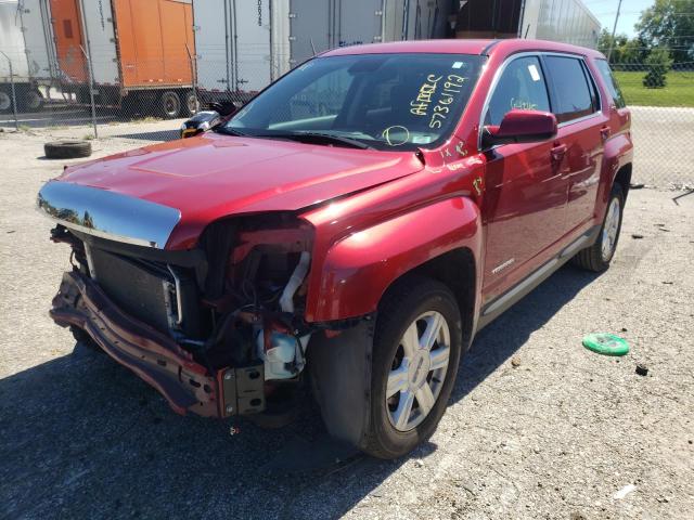 Photo 2 from auction – 2015 GMC TERRAIN SL with VIN 2GKALMEK3F6282992