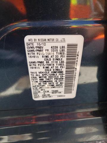 Photo 10 from auction – 2013 NISSAN ROGUE S with VIN JN8AS5MT3DW512312