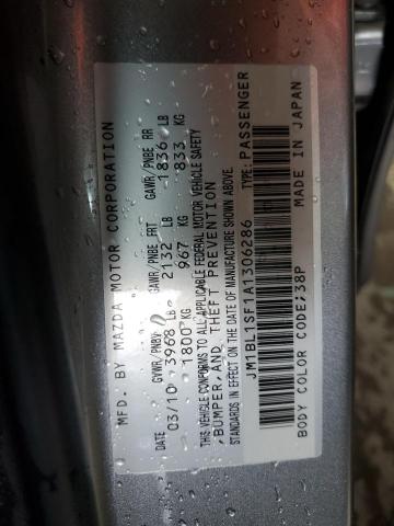 Photo 10 from auction – 2010 MAZDA 3 I with VIN JM1BL1SF1A1306286