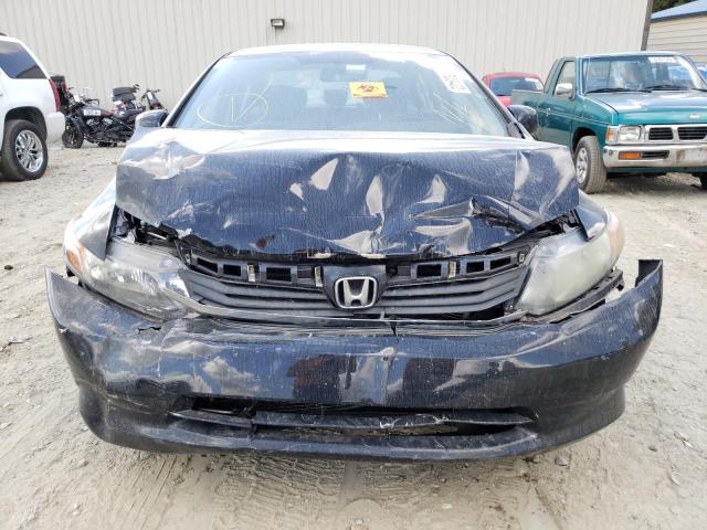 Photo 9 from auction – 2012 HONDA CIVIC LX with VIN 19XFB2F59CE354453