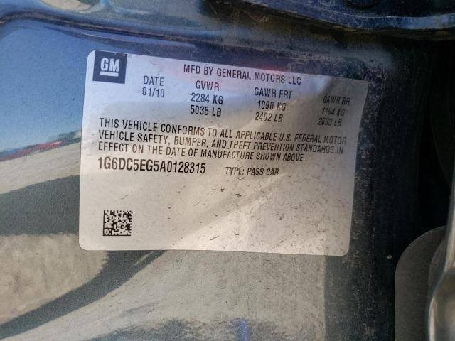 Photo 10 from auction – 2010 CADILLAC CTS with VIN 1G6DC5EG5A0128315