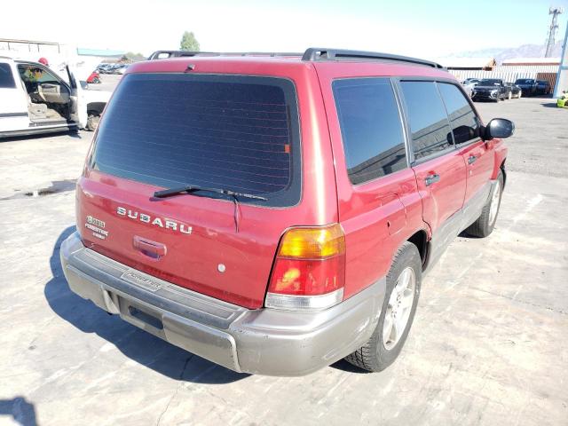 Photo 4 from auction – 2000 SUBARU FORESTER S with VIN JF1SF6558YH705694
