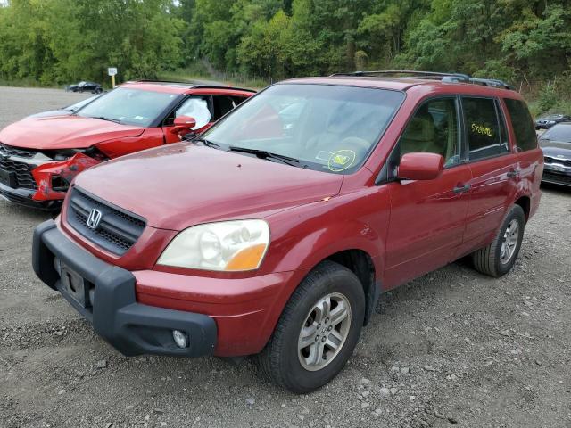 Photo 2 from auction – 2005 HONDA PILOT EXL with VIN 2HKYF18685H512339