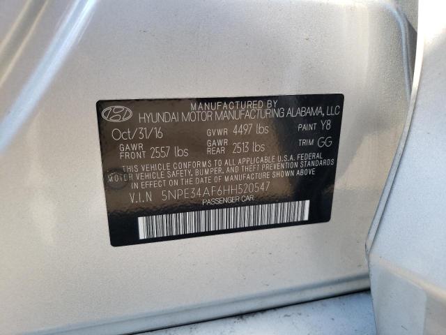 Photo 10 from auction – 2017 HYUNDAI SONATA SPO with VIN 5NPE34AF6HH520547