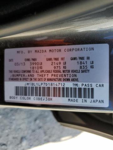 Photo 10 from auction – 2013 MAZDA 3 I with VIN JM1BL1LP7D1814712