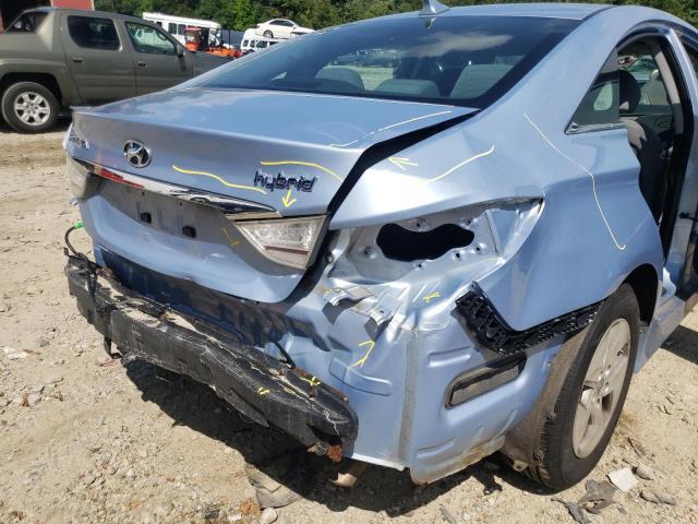 Photo 9 from auction – 2011 HYUNDAI SONATA HYB with VIN KMHEC4A46BA006190