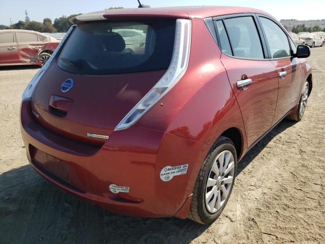 Photo 4 from auction – 2015 NISSAN LEAF S with VIN 1N4AZ0CP6FC308211