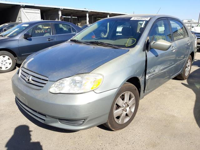 Photo 2 from auction – 2003 TOYOTA COROLLA CE with VIN JTDBR32E330034432