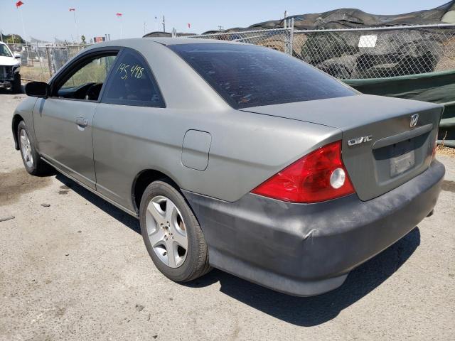 Photo 3 from auction – 2004 HONDA CIVIC EX with VIN 1HGEM22934L082569
