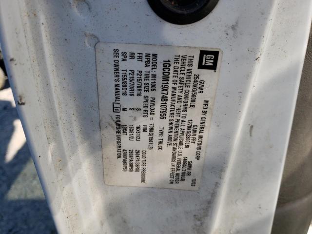 Photo 10 from auction – 2004 CHEVROLET ASTRO with VIN 1GCDM19X74B107956