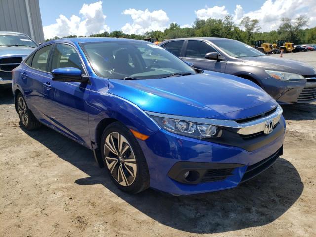 HONDA CIVIC EX 2018 with VIN JHMFC1F38JX020710 - Photo from auction