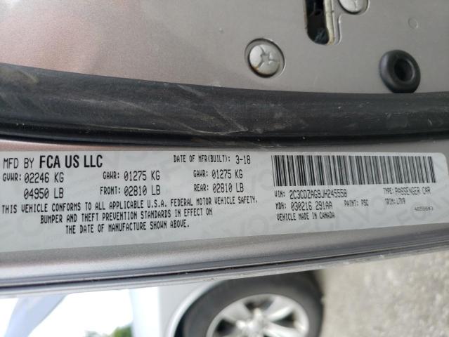 Photo 10 from auction – 2018 DODGE CHALLENGER with VIN 2C3CDZAG9JH245558