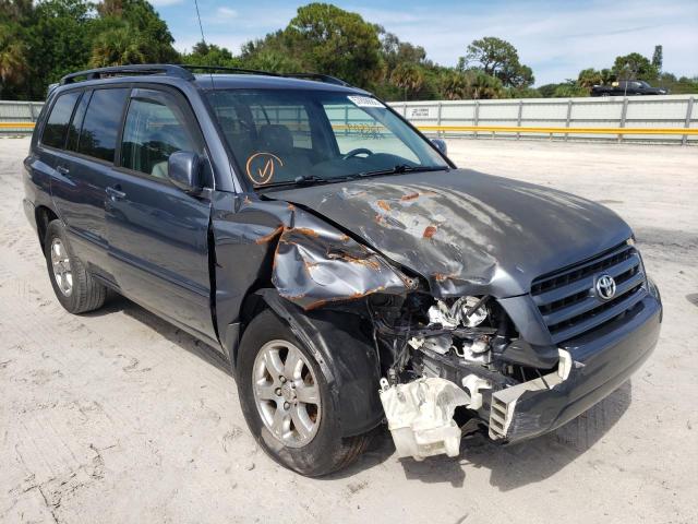 TOYOTA HIGHLANDER 2007 with VIN JTEGP21A370138120 - Photo from auction