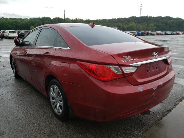 Photo 3 from auction – 2012 HYUNDAI SONATA GLS with VIN 5NPEB4AC2CH422519