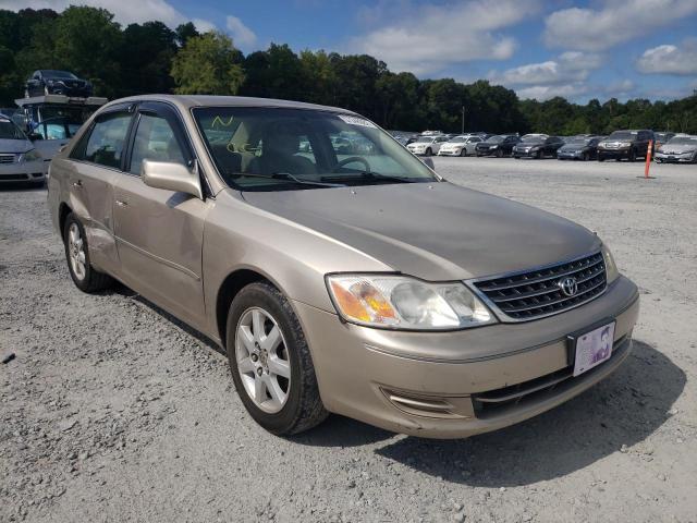 TOYOTA AVALON XL 2003 with VIN 4T1BF28B93U296718 - Photo from auction