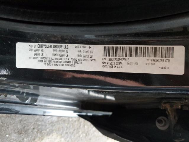 Photo 10 from auction – 2011 DODGE AVENGER MA with VIN 1B3BD1FG5BN523819