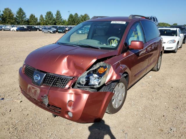 Photo 2 from auction – 2004 NISSAN QUEST S with VIN 5N1BV28U24N351879