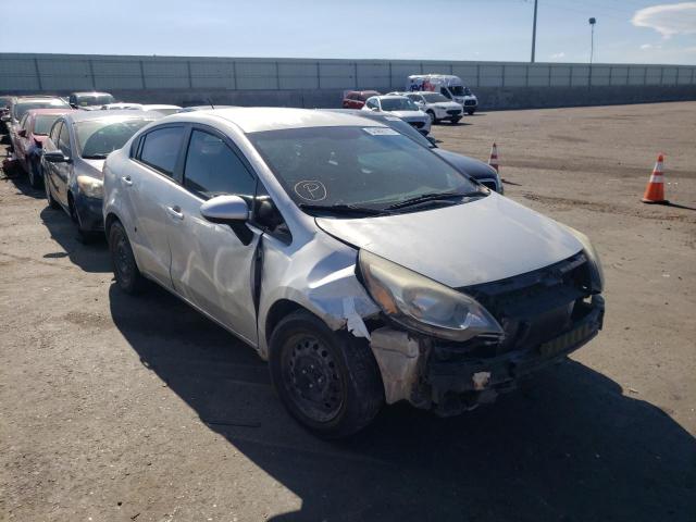 KIA RIO LX 2014 with VIN KNADM4A31E6358361 - Photo from auction