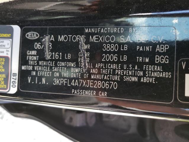 Photo 10 from auction – 2018 KIA FORTE LX with VIN 3KPFL4A7XJE280670