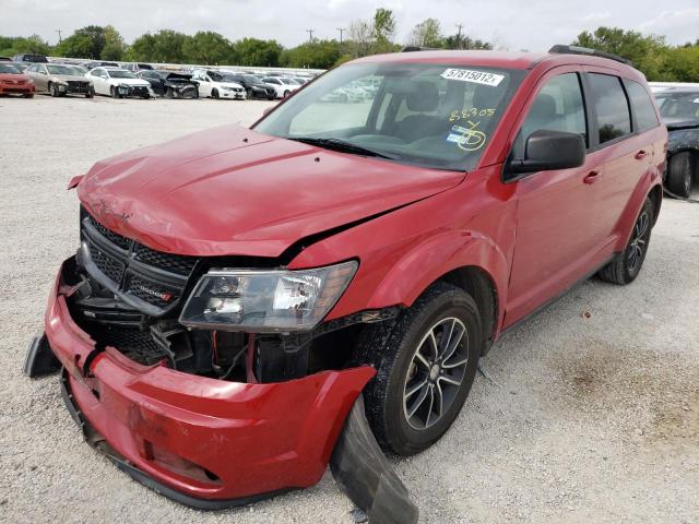 Foto 2 de la subasta – 2017 DODGE JOURNEY SE con VIN 3C4PDCAB1HT627034