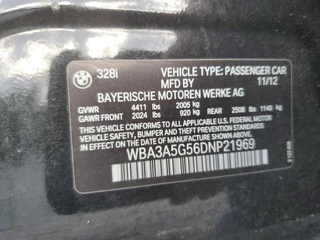 Photo 10 from auction – 2013 BMW 328 I with VIN WBA3A5G56DNP21969