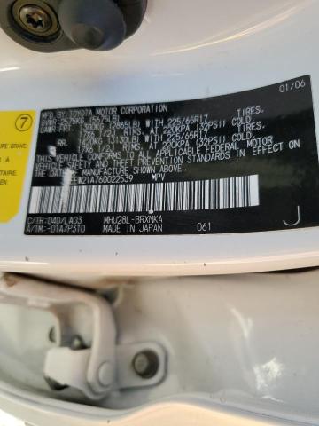 Foto 10 de la subasta – 2006 TOYOTA HIGHLANDER con VIN JTEEW21A760022539