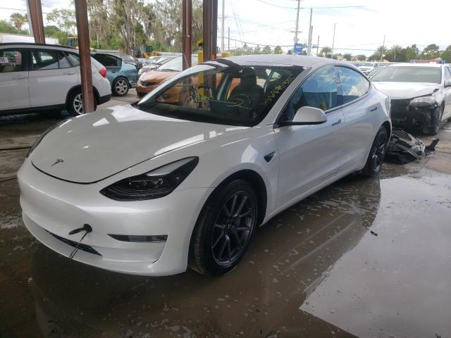 Photo 2 from auction – 2021 TESLA MODEL 3 with VIN 5YJ3E1EA2MF923416