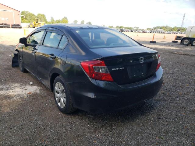 Photo 3 from auction – 2012 HONDA CIVIC LX with VIN 2HGFB2F49CH027922