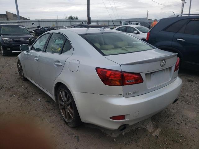 Photo 3 from auction – 2008 LEXUS IS 250 with VIN JTHBK262685056061