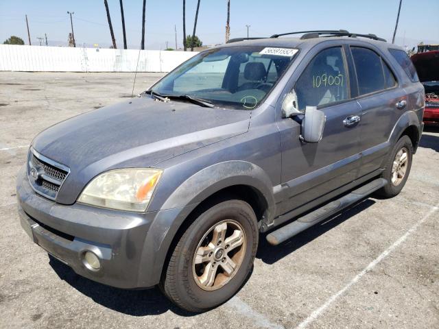 Photo 2 from auction – 2004 KIA SORENTO EX with VIN KNDJC733745330205