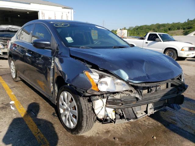 NISSAN SENTRA S 2014 with VIN 3N1AB7AP2EY211462 - Photo from auction