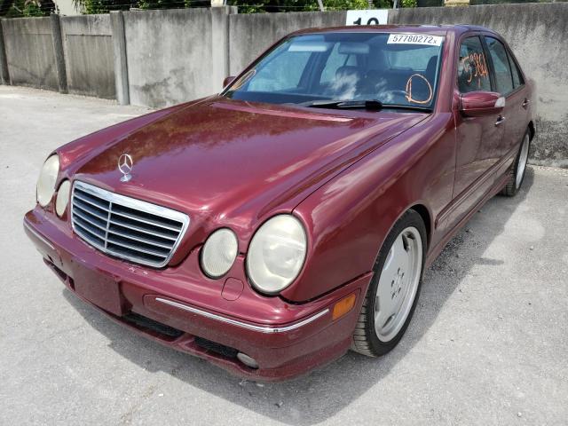 Photo 2 from auction – 2002 MERCEDES-BENZ E 55 AMG with VIN WDBJF74J52B398424