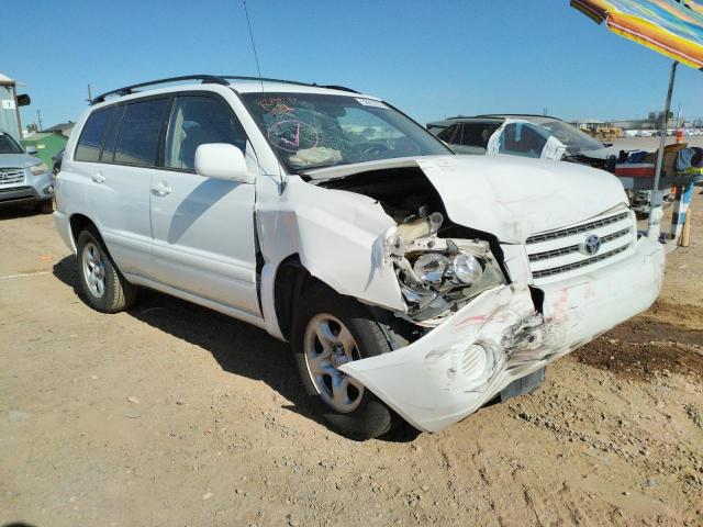 TOYOTA HIGHLANDER 2003 with VIN JTEGF21A030119506 - Photo from auction