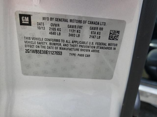 Photo 10 from auction – 2014 CHEVROLET IMPALA with VIN 2G1WB5E38E1127653