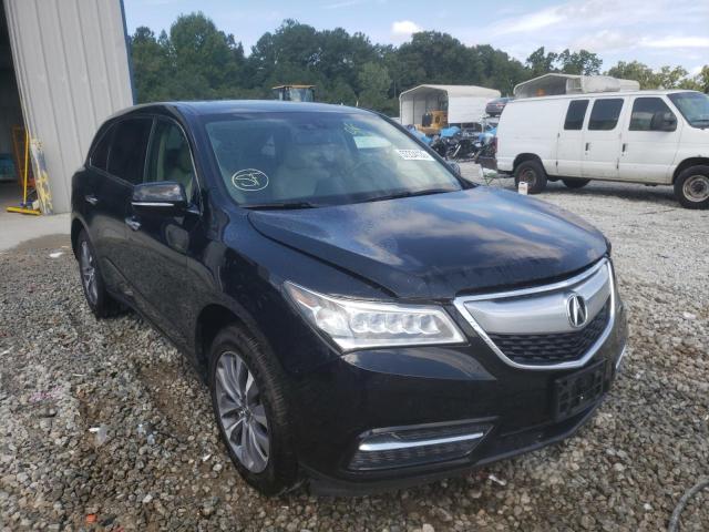 ACURA MDX TECHNO 2014 with VIN 5FRYD3H45EB006982 - Photo from auction
