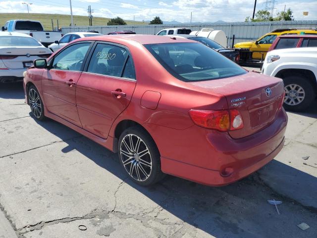 Photo 3 from auction – 2009 TOYOTA COROLLA BA with VIN 1NXBU40E99Z073031