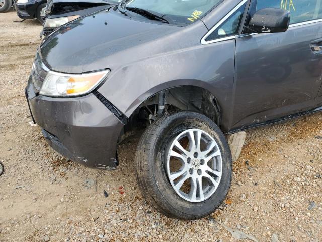 Photo 9 from auction – 2013 HONDA ODYSSEY EX with VIN 5FNRL5H69DB010084