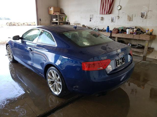 Photo 3 from auction – 2013 AUDI A5 PREMIUM with VIN WAUCFAFR2DA041797