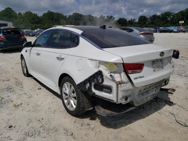 Photo 3 from auction – 2016 KIA OPTIMA EX with VIN 5XXGU4L38GG006721