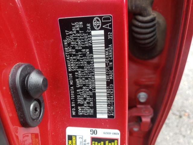 Photo 10 from auction – 2018 TOYOTA COROLLA L with VIN 2T1BURHEXJC004629