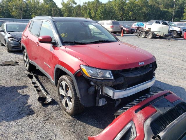 JEEP COMPASS LA 2018 with VIN 3C4NJDBBXJT223689 - Photo from auction