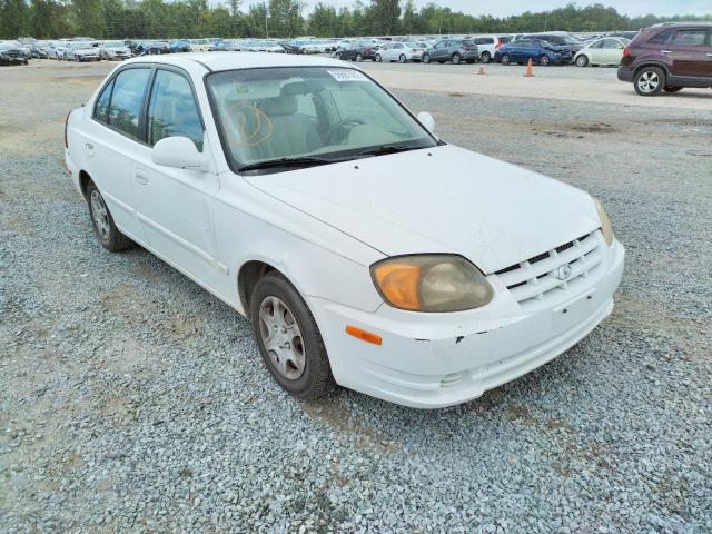 HYUNDAI ACCENT GL 2004 with VIN KMHCG45C44U498880 - Photo from auction