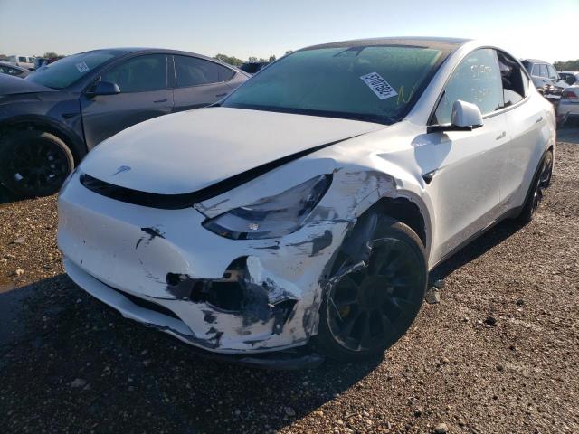 Photo 2 from auction – 2021 TESLA MODEL Y with VIN 5YJYGDEE0MF084435