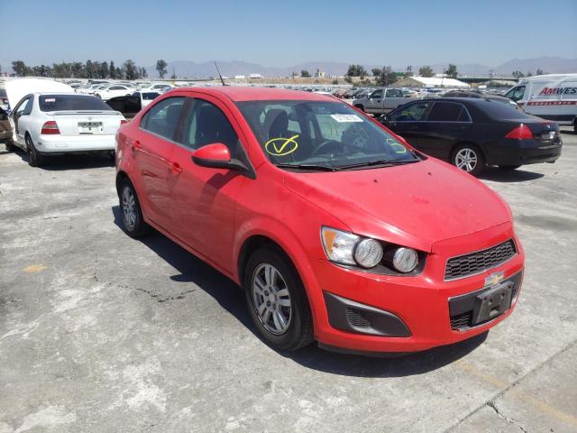 CHEVROLET SONIC LT 2014 with VIN 1G1JC5SH5E4200473 - Photo from auction