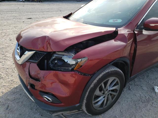 Photo 9 from auction – 2015 NISSAN ROGUE S with VIN 5N1AT2MVXFC815497