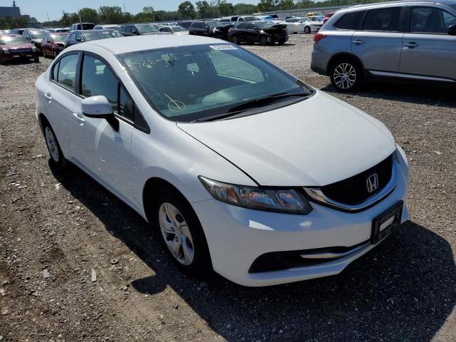 HONDA CIVIC LX 2013 with VIN 19XFB2F50DE069769 - Photo from auction