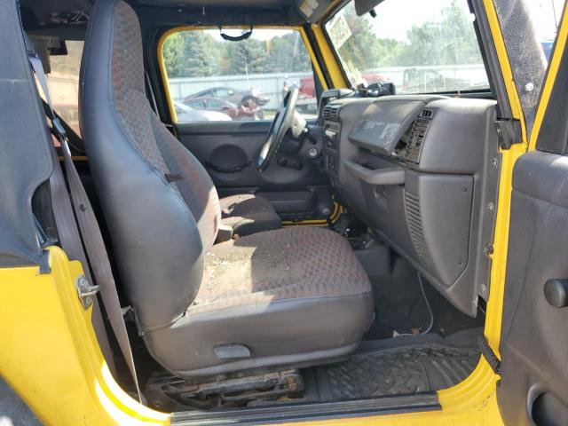 Photo 5 from auction – 2000 JEEP WRANGLER / with VIN 1J4FA49S2YP754260