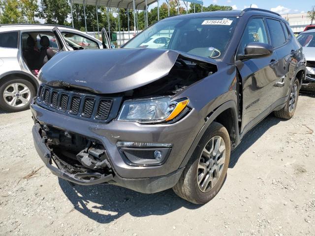 Photo 2 from auction – 2020 JEEP COMPASS SP with VIN 3C4NJDAB1LT245102